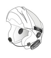 INTERPHONE helm communicatie systeem "u-com 16" helmet com.system interp. u-com 16 single kit - thumbnail
