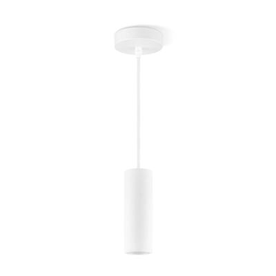 Moderne Hanglamp Saga - Wit - 10/10/120cm - hanglamp gemaakt van Metaal - geschikt voor E27 LED lichtbron - Pendellamp geschikt voor woonkamer, slaapkamer, keuken