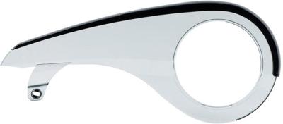 Kettingscherm Axa Scope 2 voor 44 tands tandwielen - lichtgrijs met zwarte rand (winkelverpakking)