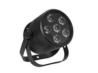 Eurolite Silent Par 6 QCL Floor PAR LED-schijnwerper Aantal LEDs: 8 8 W Zwart - thumbnail
