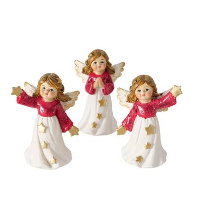 Boltze Home figuur engel 4,3x3,5x7cm