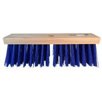 MM Eurotool Stalbezem pvc blauw zichtbare vezellengte 110mm 36cm fsc - thumbnail