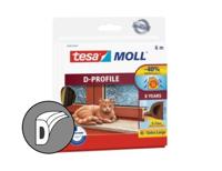 tesa D-Profil 05393-00101-01 Afdichtingstape tesamoll Bruin (l x b) 6 m x 9 mm 6 m - thumbnail