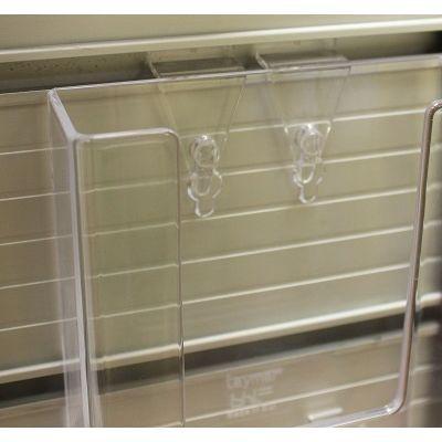 Slatwall clip -set-voor Taymar wandbakje