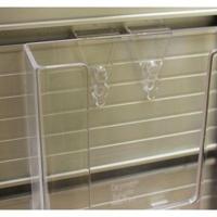 Slatwall clip -set-voor Taymar wandbakje - thumbnail