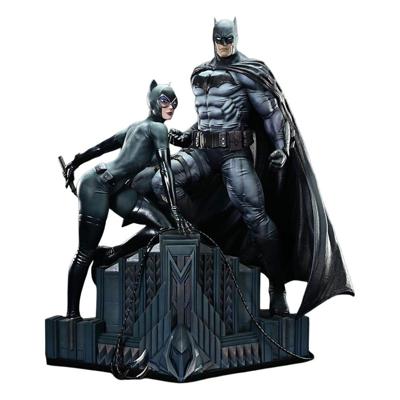 DC Comics Ultimate Premium Masterline Series Statue 1/4 Batman & Catwoman (Concept Design by Clay Mann) Bonus Version 56 cm