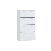 Schoenenkast Roan Wit L - thumbnail