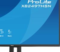 Iiyama ProLite LED-monitor Energielabel D (A - G) 60.5 cm (23.8 inch) 16:9 1 ms - thumbnail