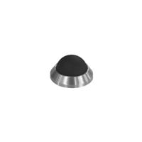 Intersteel Deurstop bol wandmontage - RVS - thumbnail