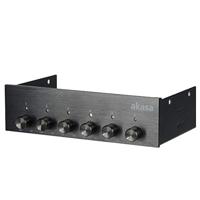 Akasa AK-FC-08BKV2 snelheidsregelaar voor ventilator - thumbnail