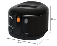Tefal FF1608 Frituurpan Zwart - thumbnail