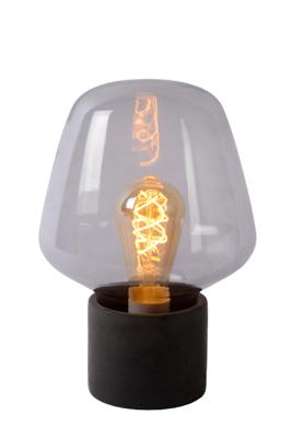 Lucide BECKY - Tafellamp - Ø 20 cm - 1xE27 - Fumé Lucide BECKY - Tafellamp - Ø 20 cm - 1xE27 - Fumé