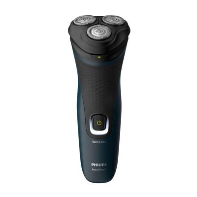 Philips S1121 Shaver 1100 Wet or Dry Scheerapparaat Blauw/Zwart Philips S1121 Shaver 1100 Wet or Dry Scheerapparaat Blauw/Zwart