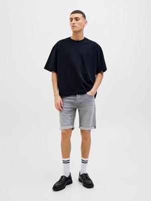 Jack & Jones Jjirick Jjicon I.k. Shorts Ge 063 Sn Korte Broeken Grey Denim