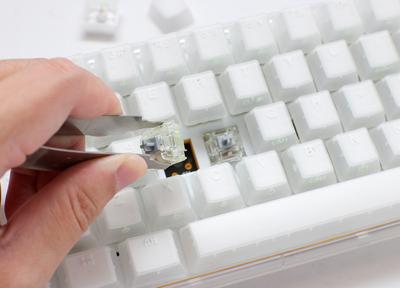 Ducky One 3 Aura White SF toetsenbord USB Wit