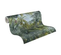 Livingwalls My Home My Spa groen behang | 383561 - thumbnail