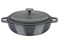 Kookpot met Deksel GSW Grijs Crème Roestvrij staal Ø 30 cm - thumbnail