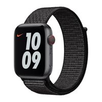 Apple origineel Nike Sport Loop Apple Watch 38mm / 40mm / 41mm Black - MX7Y2ZM/A - thumbnail