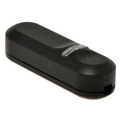 LED snoerdimmer zwart 4 tot 25W
