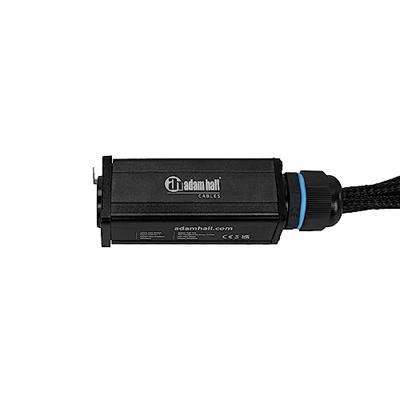 Adam Hall 4 Star Catbox XM3 audio & DMX adapter 4x 3p XLR male naar CAT6A