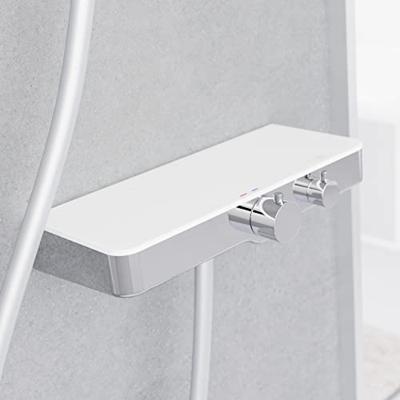 Thermostatische Douchekraan Schutte Ocean met Planchet Chroom Wit