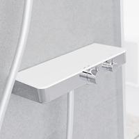 Thermostatische Douchemengkraan Schutte Ocean met Planchet Chroom Wit Schütte - thumbnail