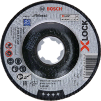 Bosch Accessories 2608619256 2608619256 Doorslijpschijf gebogen 115 mm 1 stuk(s) Metaal - thumbnail