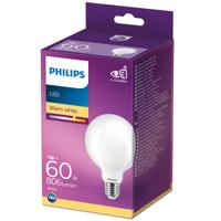 Philips LED Globe Mat - 60 W - E27 - warmwit licht - thumbnail
