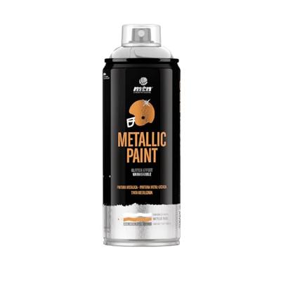 Montana MTN PRO Metallic Verf 400ml Aluminium