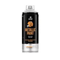 Montana MTN PRO Metallic Verf 400ml Aluminium - thumbnail