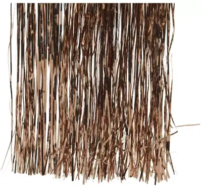 Decoris Lametta Vinyl Glans 50x40cm toffee