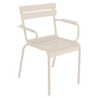 Fermob Luxembourg tuinstoel met arm Clay grey