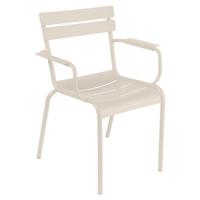 Fermob Luxembourg tuinstoel met arm Clay grey - thumbnail