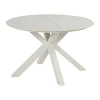 Hartman Ronde Tuintafel 'Xander' Keramiek, 120cm, kleur Wit - thumbnail