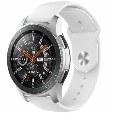 By Qubix - Rubberen sportband - Wit - Compatible met Xiaomi Redmi Watch 5 Active/Redmi Watch 5 Lite - Compatible Xiaomi bandje