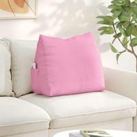 VidaXL Rugkussen roze 60 x 20 x 50 cm stof - thumbnail