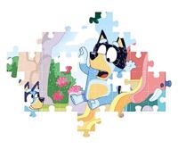Clementoni legpuzzel bluey op de glijbaan, 104st. - thumbnail