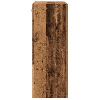 Wandkast Wandgemonteerd Oud hout 69.5 x 34 x 90 cm Bewerkt hout - thumbnail