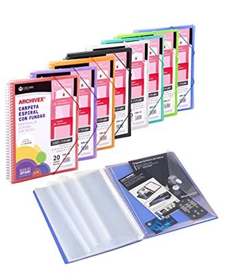 Organiser Map Carchivo Archivex-Star Zwart A4