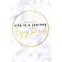 Kilometerregistratieboek Life is a journey, Enjoy the ride - Miljonair Mindset - Paperback (9789464355055) - thumbnail