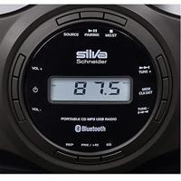 Silva Schneider MPC 17.7 BT Radio/CD-speler VHF (FM) CD, AUX, Bluetooth, USB Zwart, Grijs - thumbnail