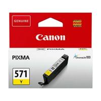 Canon inktcartridge CLI-571Y, 173 foto's, OEM 0388C001, geel - thumbnail