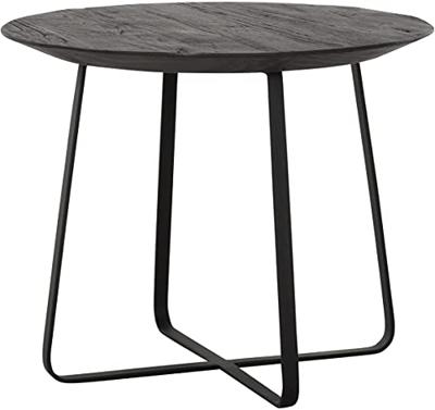 DTP Home Salontafel 'Neptunes' Teakhout, 50cm, kleur Zwart DTP Home Salontafel 'Neptunes' Teakhout, 50cm, kleur Zwart