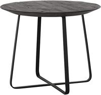 DTP Home Salontafel 'Neptunes' Teakhout, 50cm, kleur Zwart - thumbnail