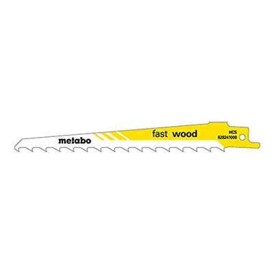 Metabo Accessoires Reciprozaagbladen (2 st.) 130 / 4 mm HCS - 631120000 Metabo Accessoires Reciprozaagbladen (2 st.) 130 / 4 mm HCS - 631120000