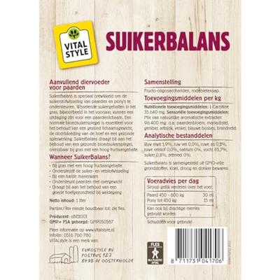 Vitalstyle Suikerbalans