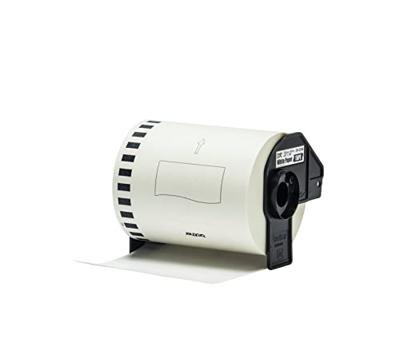 Brother DK-22246 Rol met etiketten 103 x 103 mm Papier Wit 1 stuk(s) Permanent hechtend DK22246 Verzendetiketten, Universele etiketten