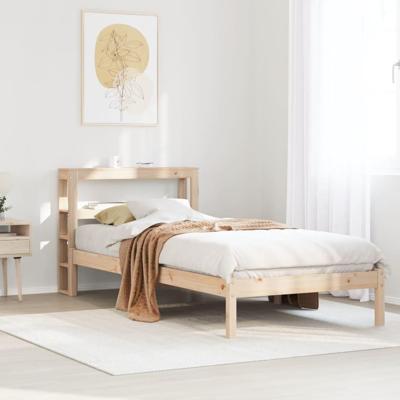 Bedframe zonder matras massief grenenhout 100x200 cm