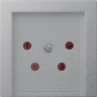 Gira inzetplaat telefonie aluminium