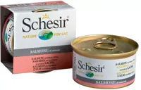 Schesir kattenvoer in natuurlijke saus zalm 85g - thumbnail